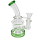 Skyglass - 5" Color Accented Donut Perc Rig