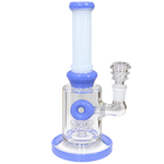 Skyglass - Donut Waterpipe w/ White Accents