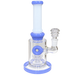 Skyglass - Donut Waterpipe w/ White Accents