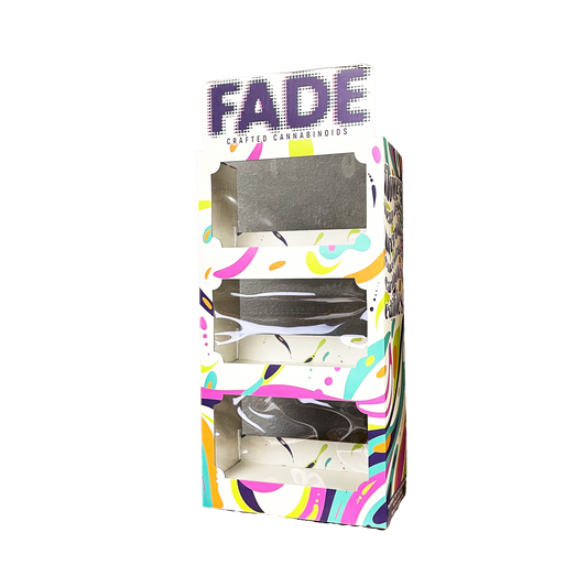 FADE 3-tier tabletop display stand