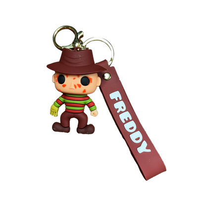 Movie Silicon Character Keychain Asst.