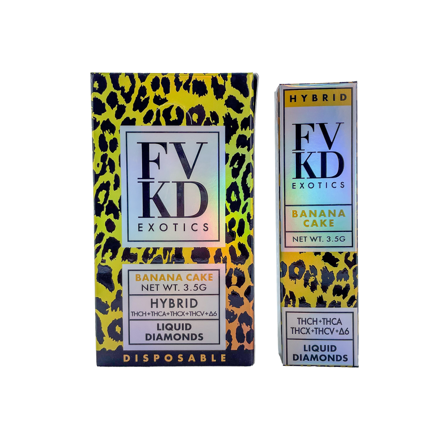 FVKD - Liquid Diamonds Disposable 6pk Display