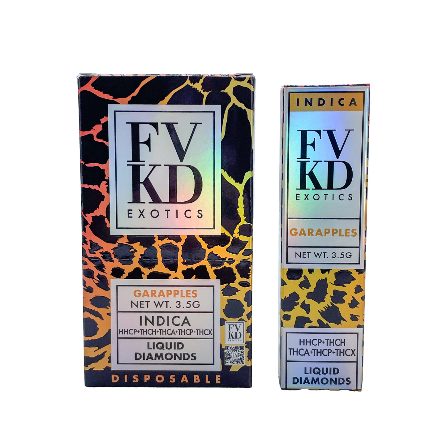 FVKD - Liquid Diamonds Disposable 6pk Display