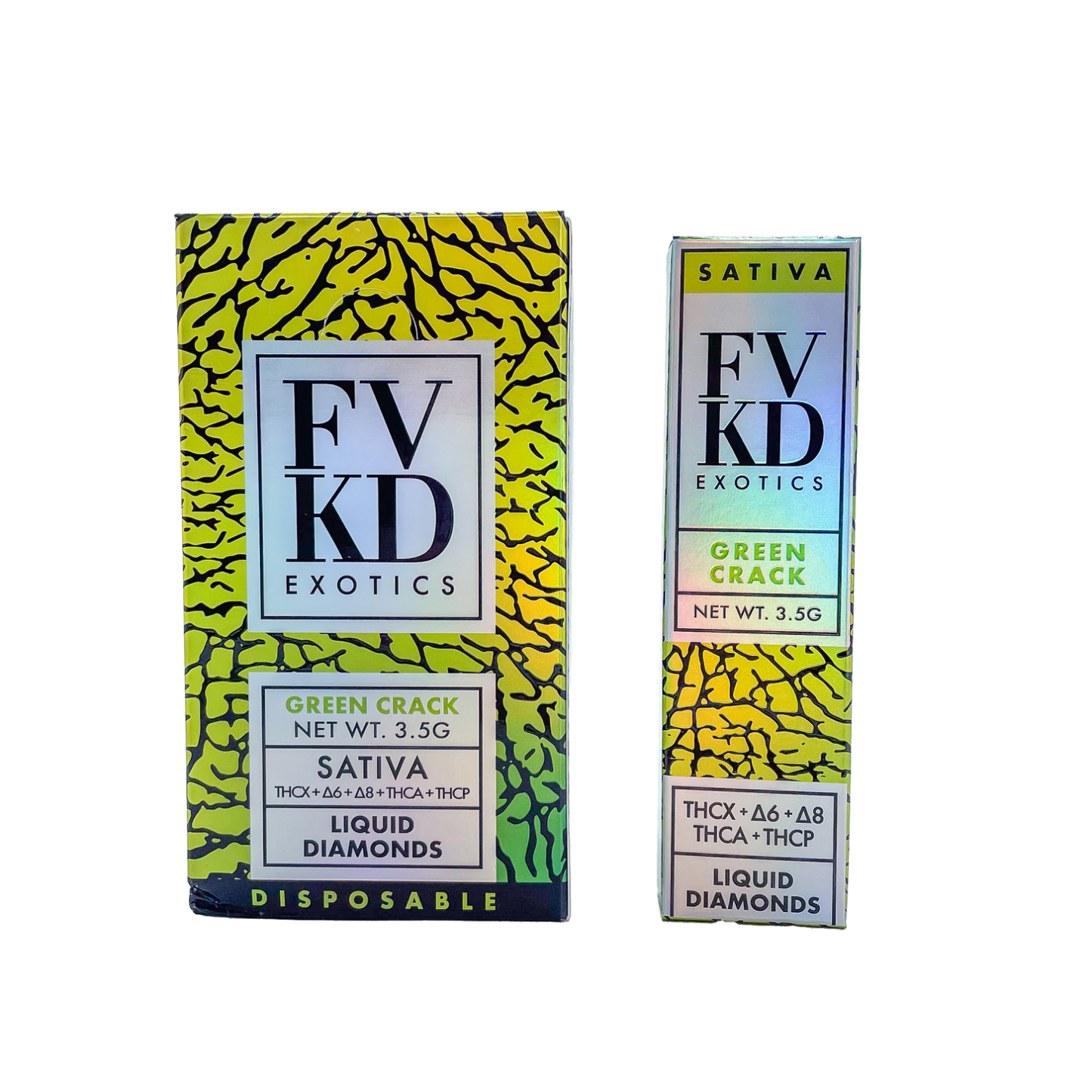 FVKD - Liquid Diamonds Disposable 6pk Display