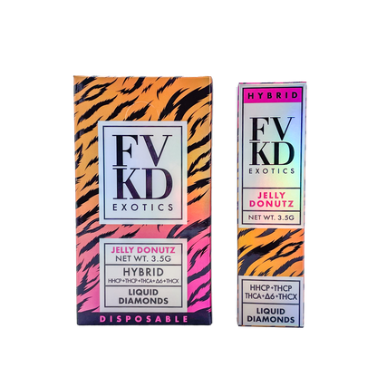 FVKD - Liquid Diamonds Disposable 6pk Display