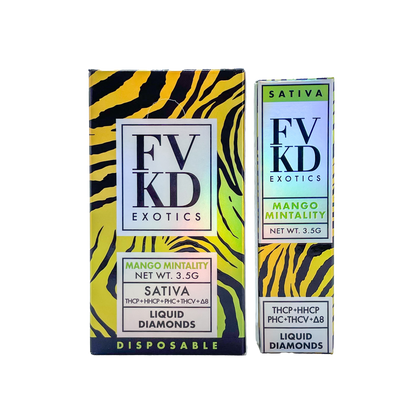 FVKD - Liquid Diamonds Disposable 6pk Display