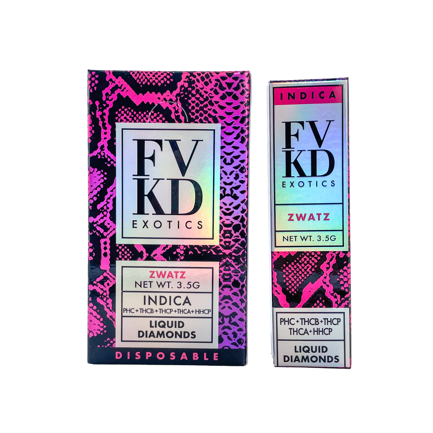 FVKD - Liquid Diamonds Disposable 6pk Display