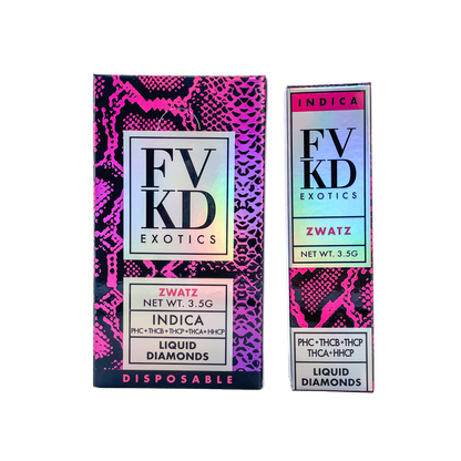 FVKD - Liquid Diamonds Disposable 6pk Display