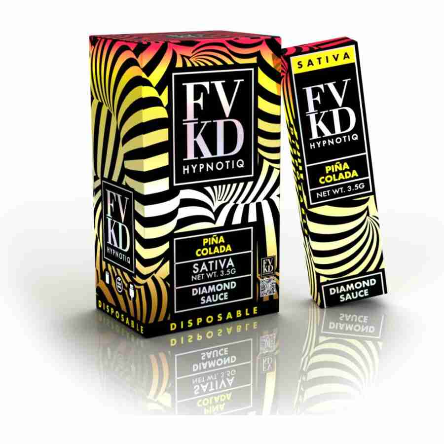 FVKD Hypnotiq Diamond Sauce Disposable 6pk Display