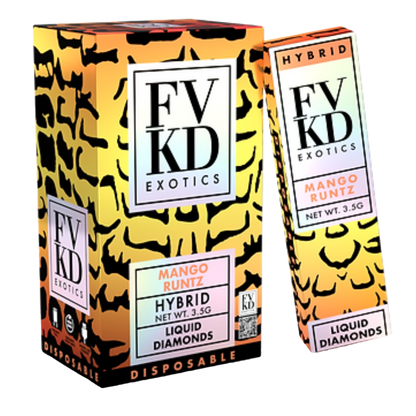 FVKD - Liquid Diamonds Disposable 6pk Display