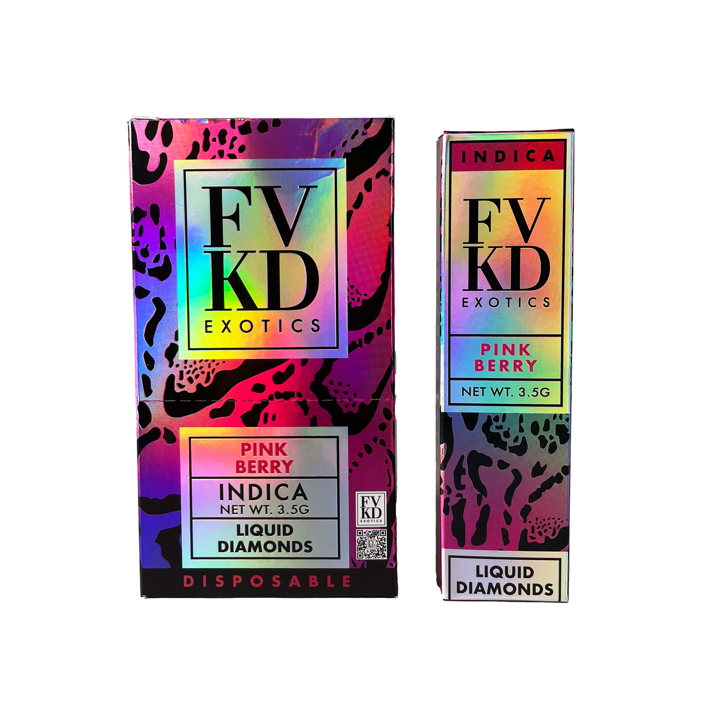 FVKD - Liquid Diamonds Disposable 6pk Display