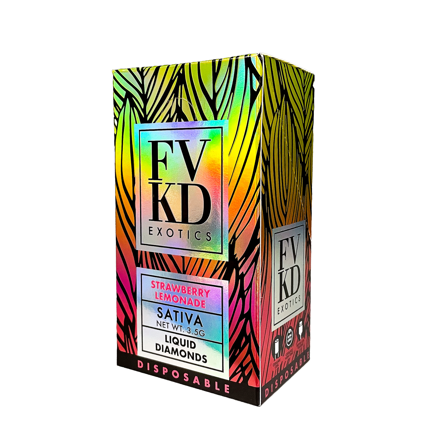 FVKD - Liquid Diamonds Disposable 6pk Display