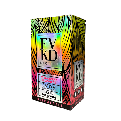 FVKD - Liquid Diamonds Disposable 6pk Display