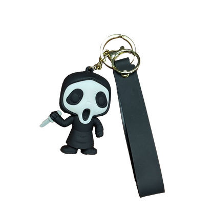 Movie Silicon Character Keychain Asst.