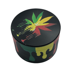 SkyGlass - Graphic Grinder (4PC) - Dripping 420