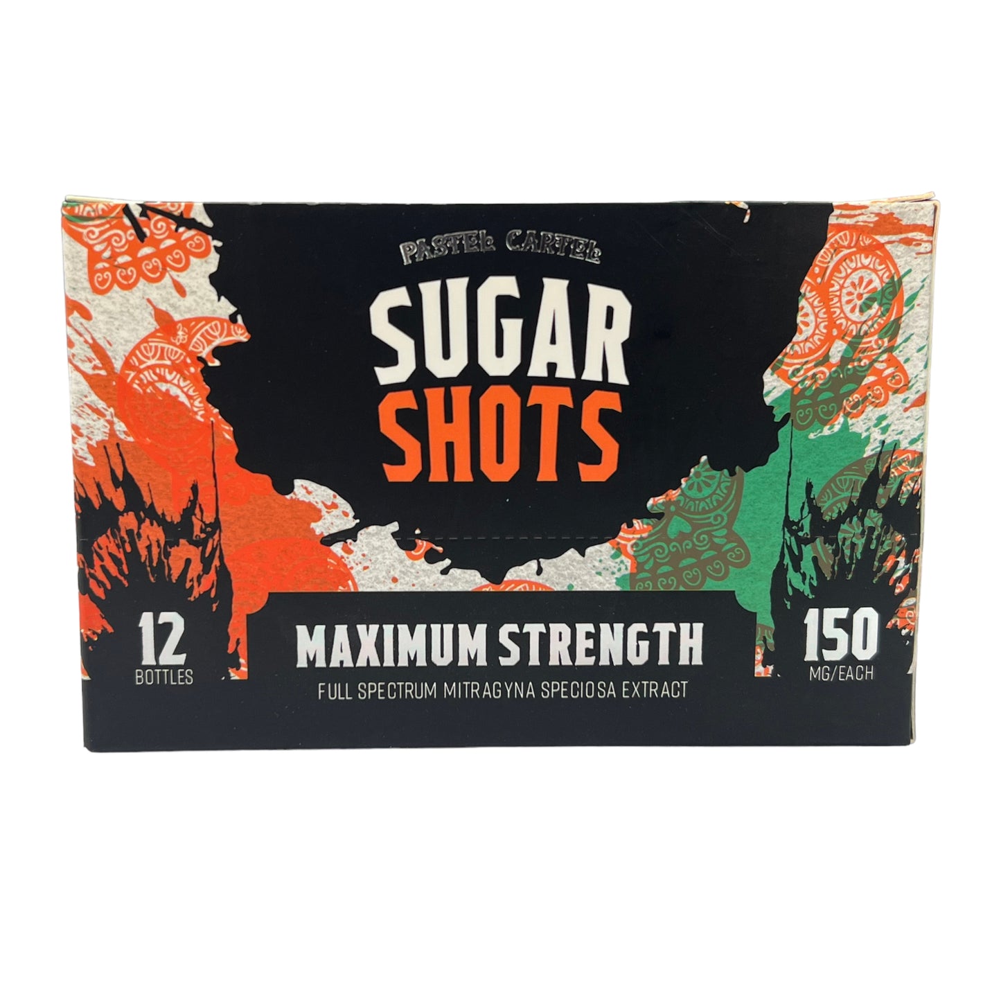 Pastel Cartel - Sugar Shots 150mg Kratom Dulce De Leche 12pk Display