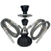 Shisha Hookah - Small 2 Hose Hookah Asst. Color