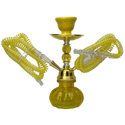Shisha Hookah - Small 2 Hose Hookah Asst. Color