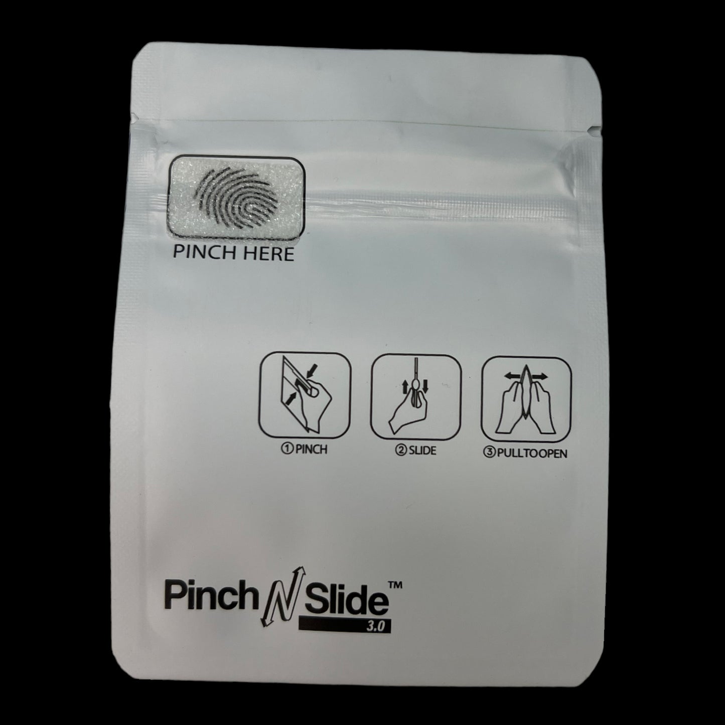 Pinch n Slide 3.5g Mylar Bag White