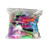 SkyGlass - Large Disposable Hookah Mouth Tips Asst Color 100pk