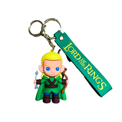 Movie Silicon Character Keychain Asst.