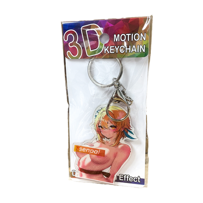 Graphic 3D Keychains