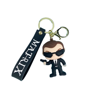 Movie Silicon Character Keychain Asst.