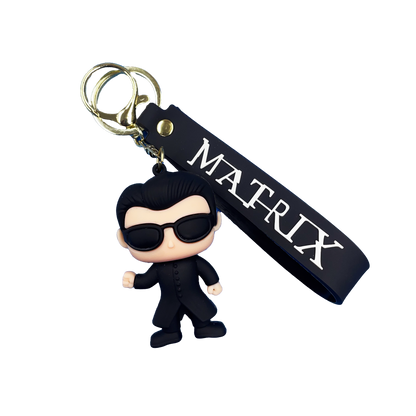 Movie Silicon Character Keychain Asst.