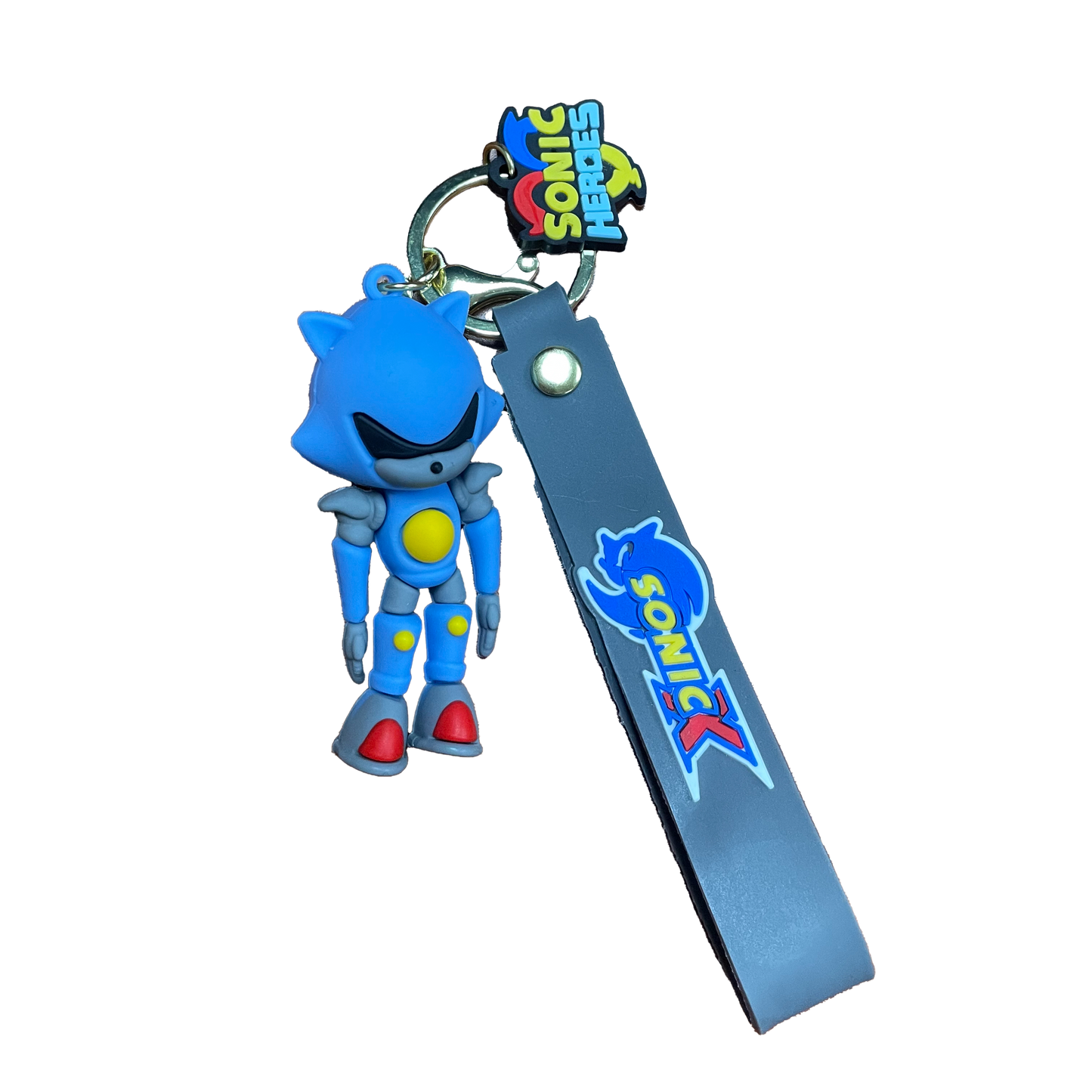 Video Game Silicon Character Keychain Asst.