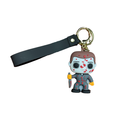 Movie Silicon Character Keychain Asst.