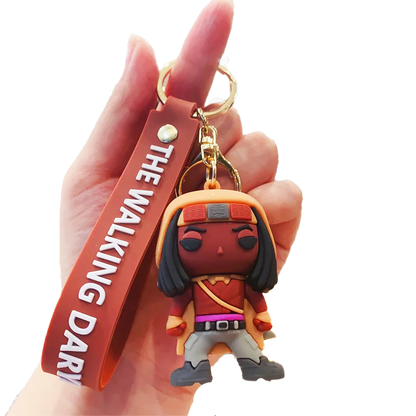 Movie Silicon Character Keychain Asst.