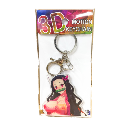 Graphic 3D Keychains