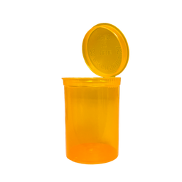 SkyGlass - 40mm Pop Top Jar Orange