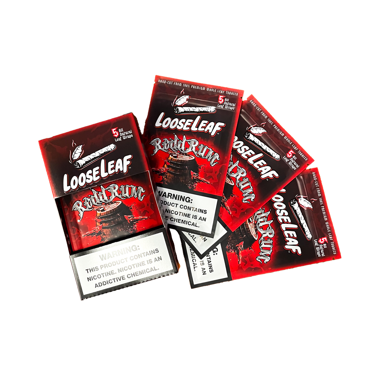 Looseleaf -  Redd Rum 8ct Display