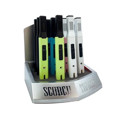 Scorch Torch - Pencil Torch w/Hold Button & Screen 12pk Display