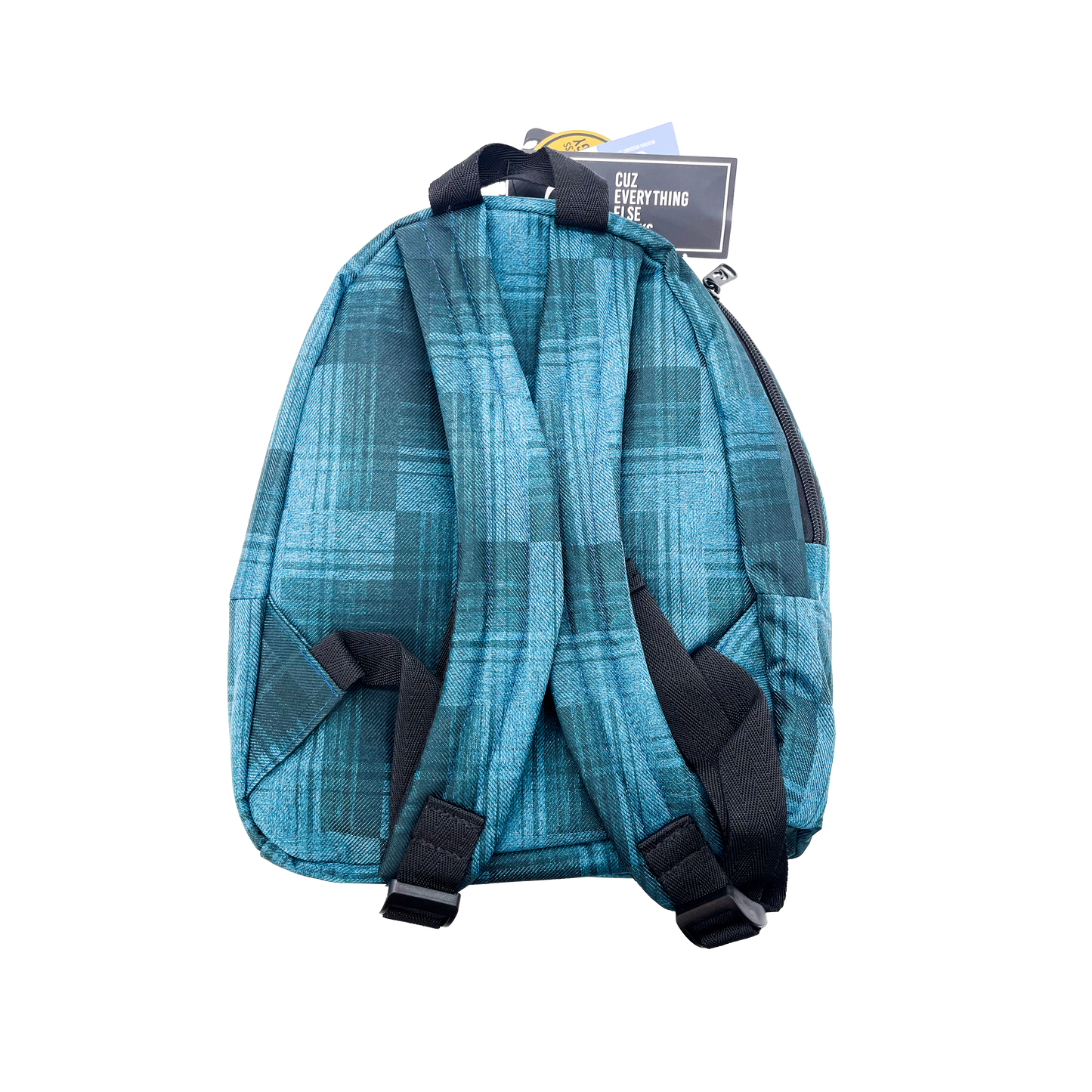 Skunk Mini Backpack - Blue Plaid