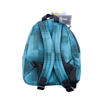 Skunk Mini Backpack - Blue Plaid