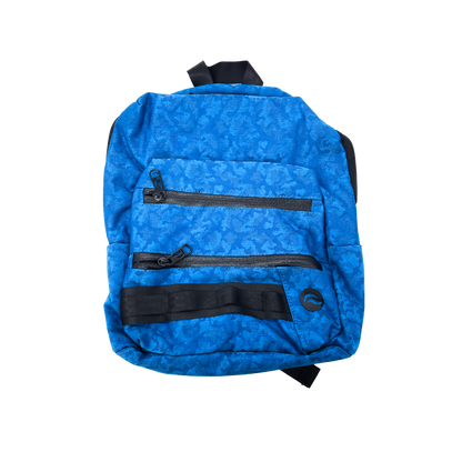 Skunk - Mini Backpack - Blue Brocade