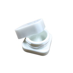 SkyGlass - 5ml Square Jar White