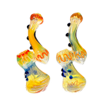 SkyGlass - 7" Color Swirls Bubbler