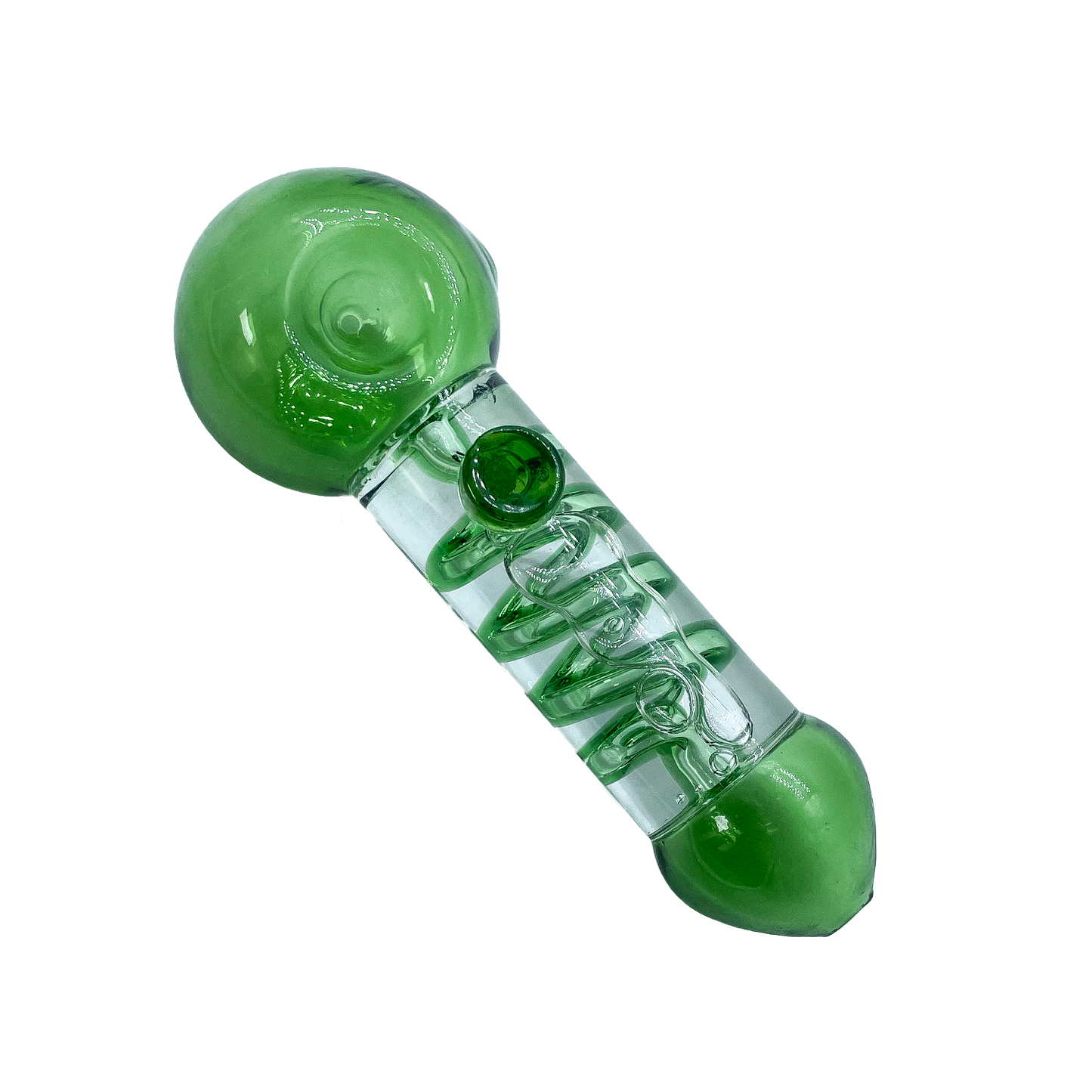 SkyGlass - Color Accented Glycerin Swirl Spoon