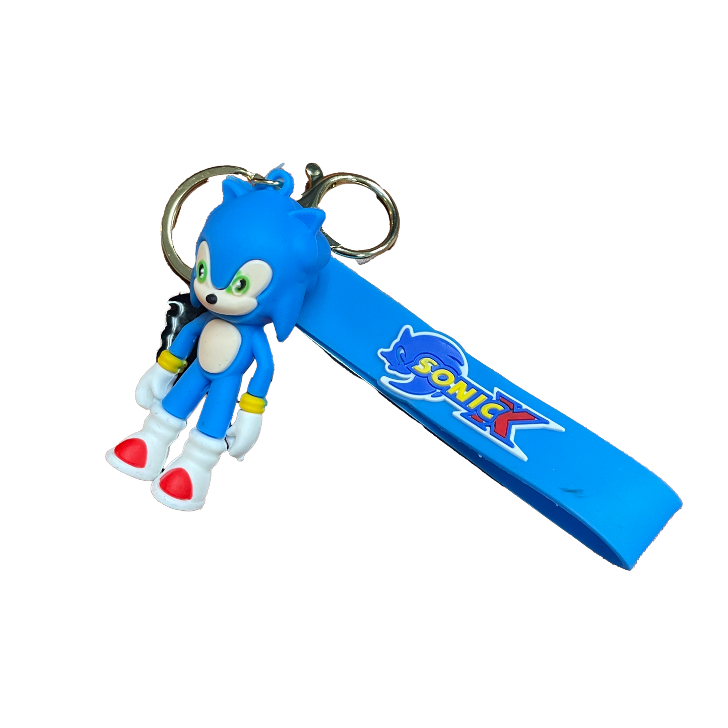 Video Game Silicon Character Keychain Asst.