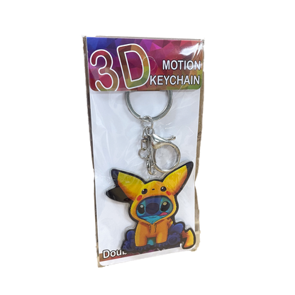 Graphic 3D Keychains