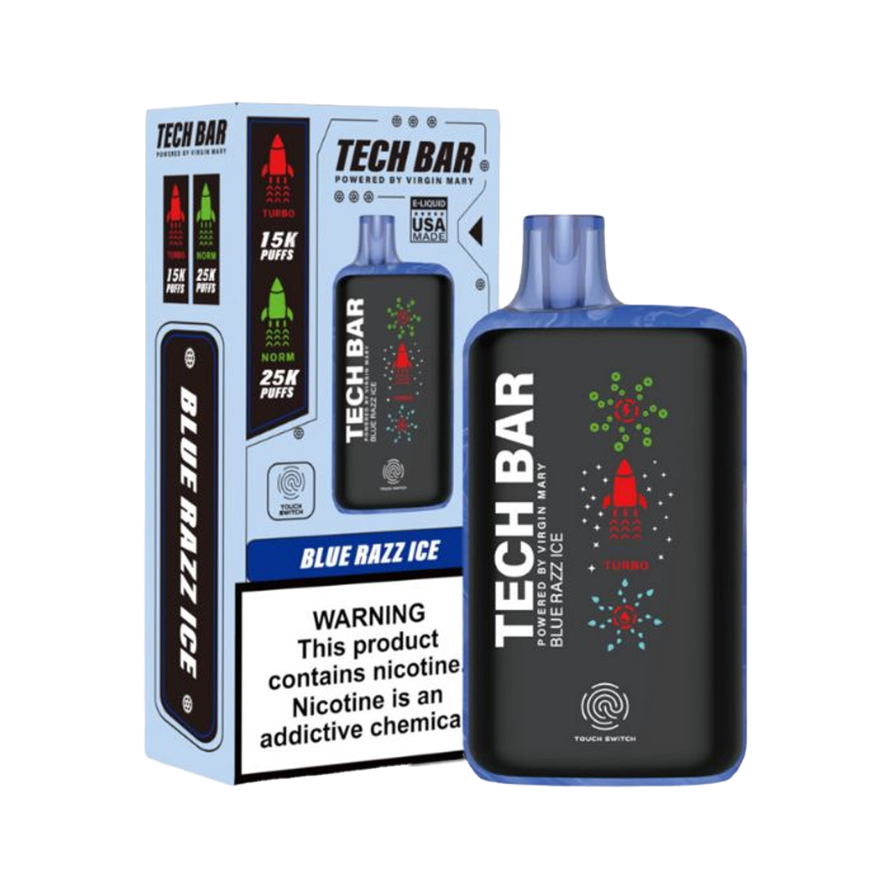 Tech Bar - 25000 Puff 5pk Display