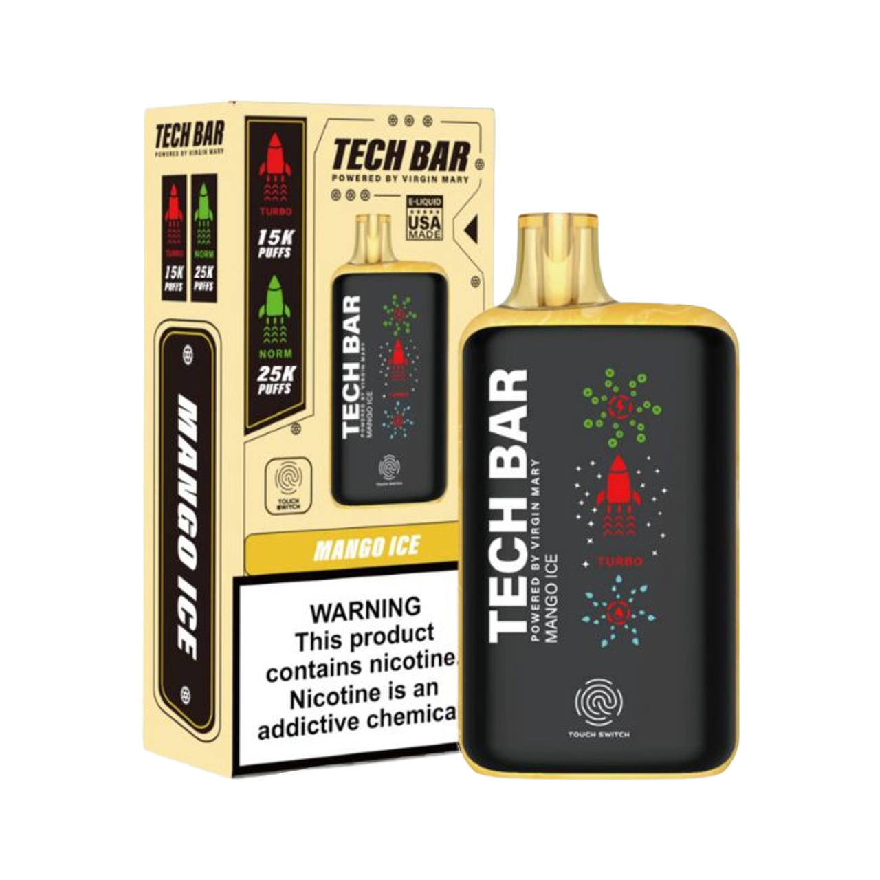 Tech Bar - 25000 Puff 5pk Display