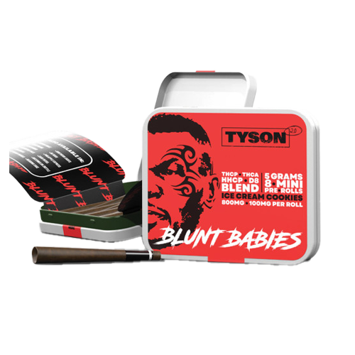 Tyson - Blunt Babies THC-A Blend 5g 8pk Single