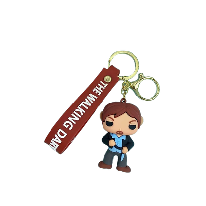 Movie Silicon Character Keychain Asst.