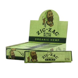 Zig Zag - Organic Hemp King Size Slim Display