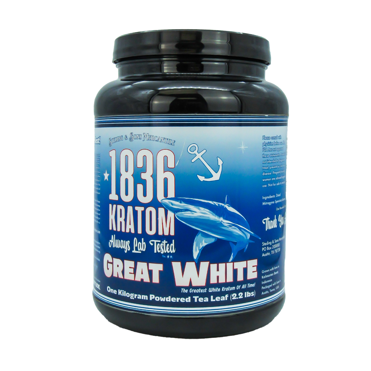 1836 Kratom Powder - Great White