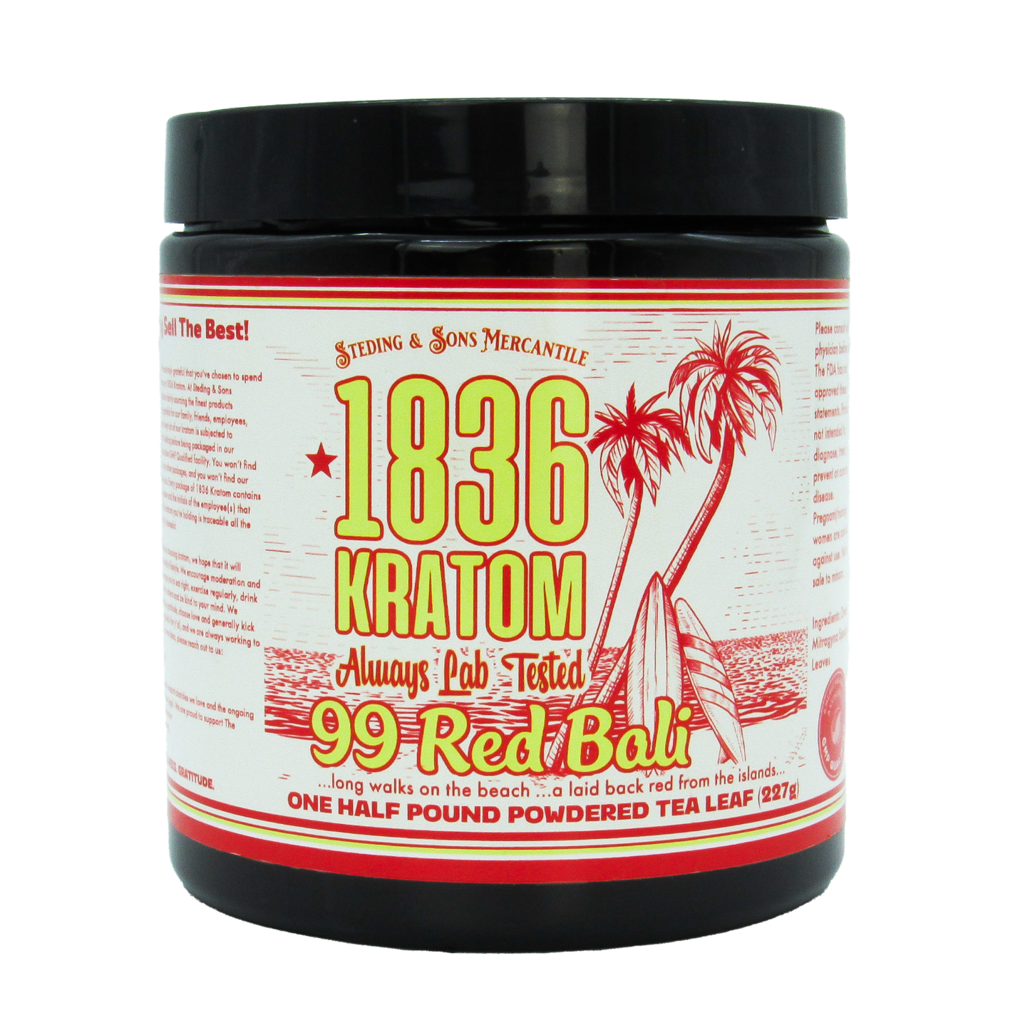 1836 Kratom Powder - Red Bali